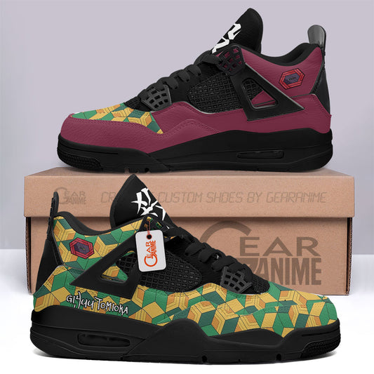 Giyu Tomioka Sneakers Anime Personalized Shoes MV2404 - Gear Anime