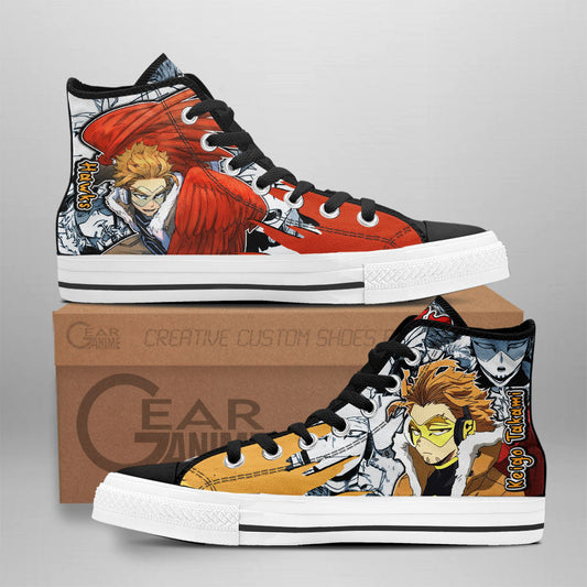 Keigo Takami High-Top Shoes Anime Custom