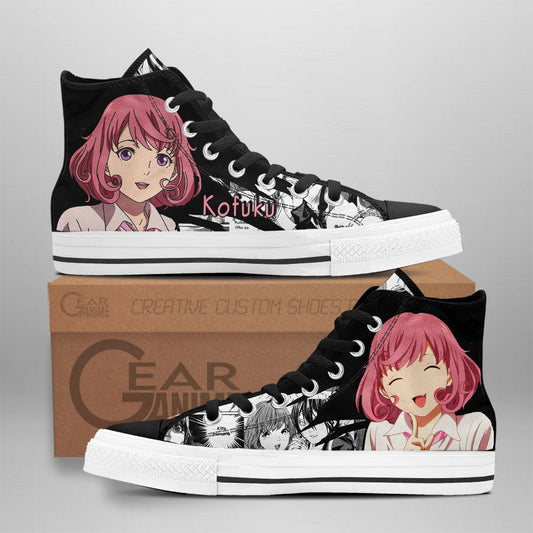 Kofuku Classic High-Top Sneakers - Custom Anime Design