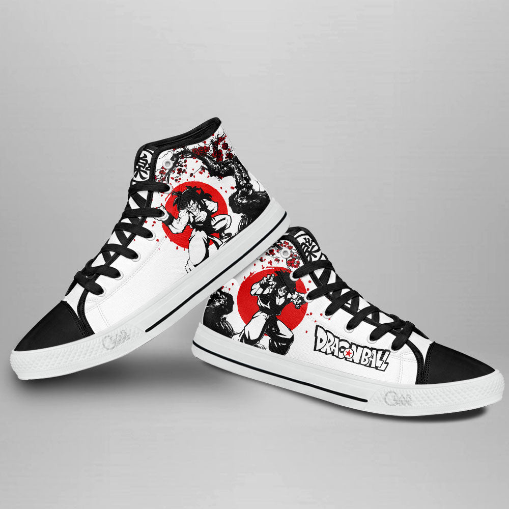 Yamcha Classic High-Top Sneakers - Custom Anime Design