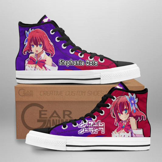 Stephanie Dola High-Top Shoes Anime Custom