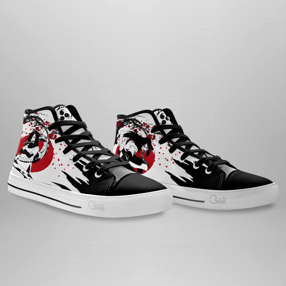 Orochimaru High Top Shoes Custom NRT Anime Sneakers Japan Style - 3 - GearAnime