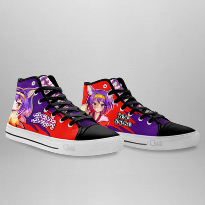 Izuna Hatsuse High-Top Shoes Anime Custom