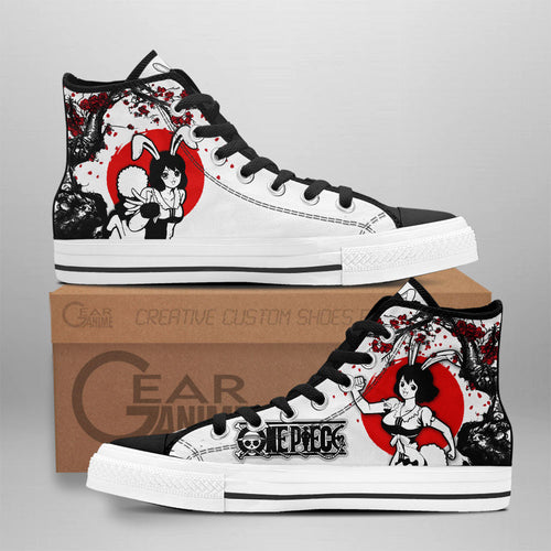 Carrot Classic High-Top Sneakers - Custom Anime Design