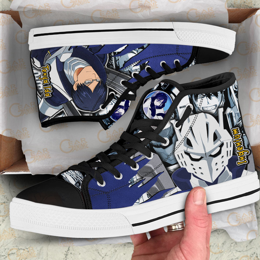 Tenya Ida High-Top Shoes Anime Custom
