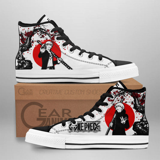 Trafalgar Law High-Top Shoes Anime Custom