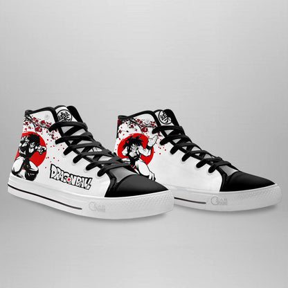 Yamcha Classic High-Top Sneakers - Custom Anime Design