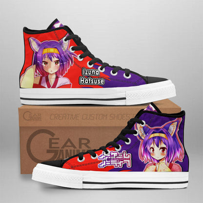 Izuna Hatsuse High-Top Shoes Anime Custom
