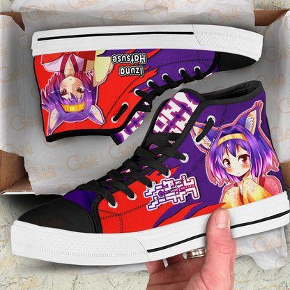 Izuna Hatsuse High-Top Shoes Anime Custom