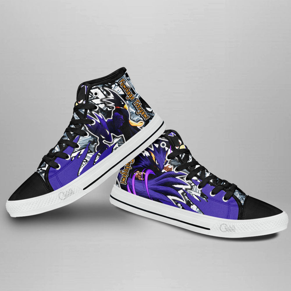 Fumikage Tokoyami High-Top Shoes Anime Custom