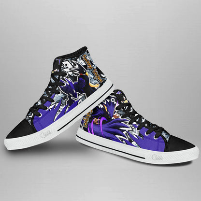Fumikage Tokoyami High-Top Shoes Anime Custom