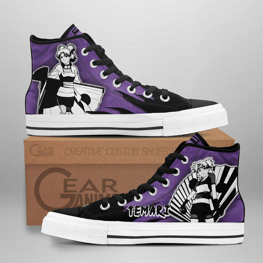 Temari High-Top Shoes Anime Custom