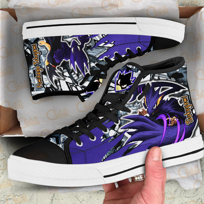 Fumikage Tokoyami High-Top Shoes Anime Custom