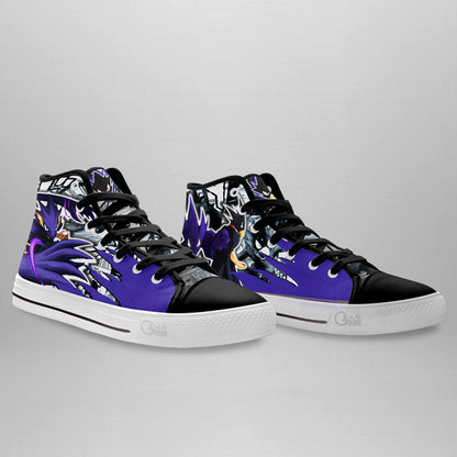 Fumikage Tokoyami High-Top Shoes Anime Custom