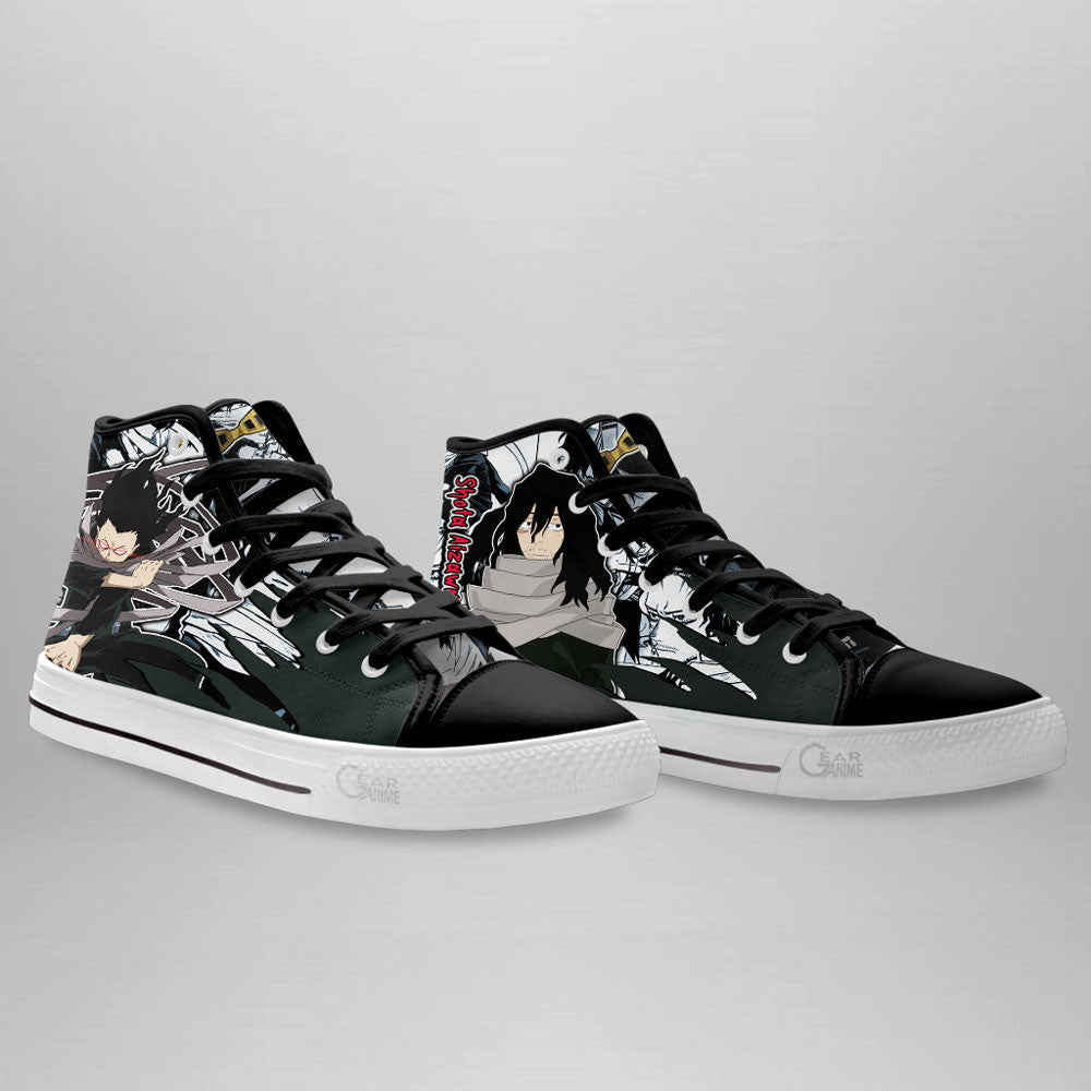 Shota Aizawa Classic High-Top Sneakers - Custom Anime Design