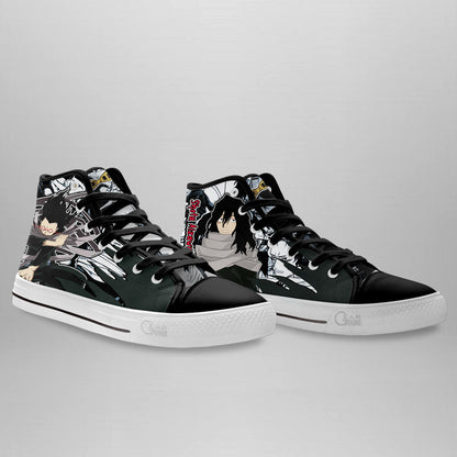 Shota Aizawa Classic High-Top Sneakers - Custom Anime Design