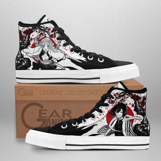 Obanai Mitsuri High-Top Shoes Anime Custom