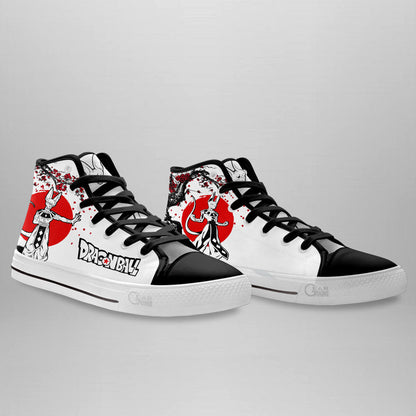 Beerus Classic High-Top Sneakers - Custom Anime Design