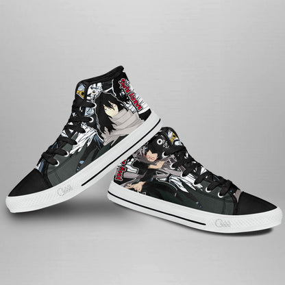Shota Aizawa Classic High-Top Sneakers - Custom Anime Design