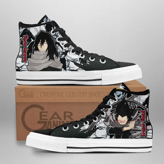Shota Aizawa High-Top Shoes Anime Custom