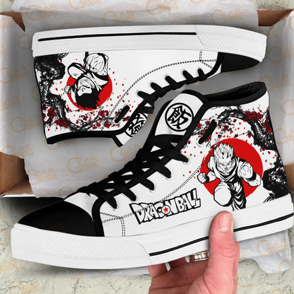 Gohan Classic High-Top Sneakers - Custom Anime Design