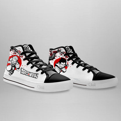Gohan Classic High-Top Sneakers - Custom Anime Design