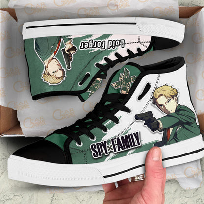 Loid Forger High-Top Shoes Anime Custom