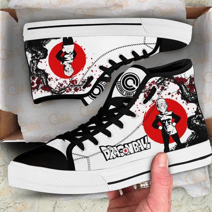 Bulma High-Top Shoes Anime Custom