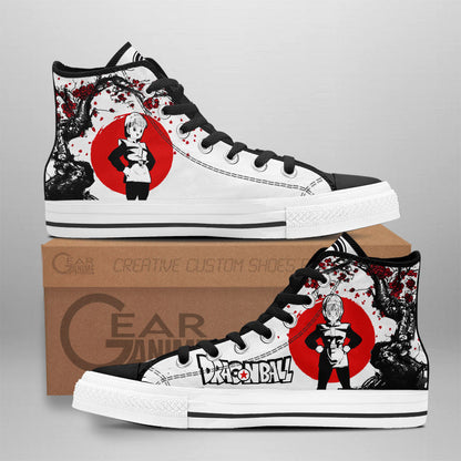Bulma High-Top Shoes Anime Custom