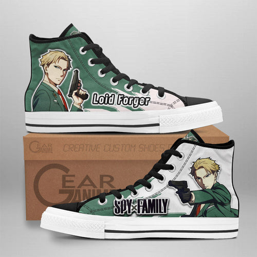 Loid Forger High-Top Shoes Anime Custom