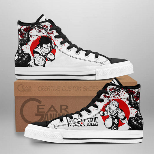 Gohan Classic High-Top Sneakers - Custom Anime Design