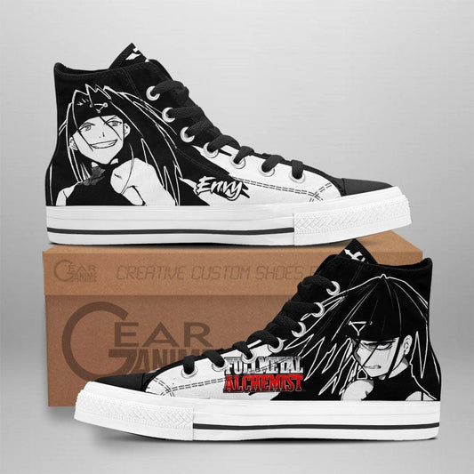 Envy High Top Shoes Custom Anime Sneakers - 1 - GearAnime