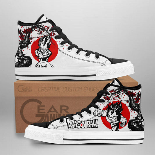 Vegeta High-Top Shoes Anime Custom