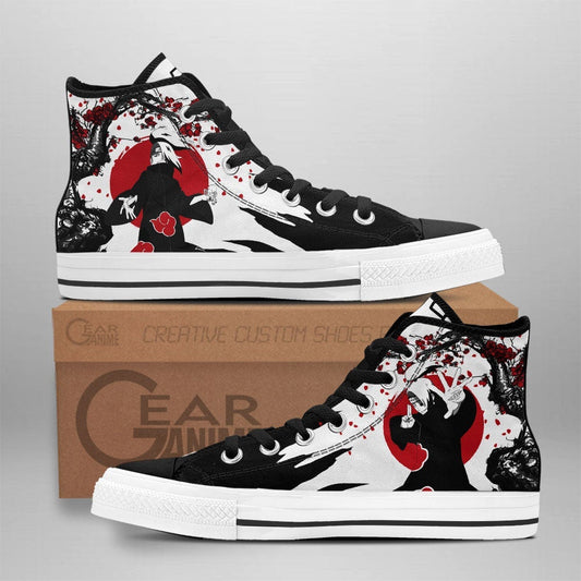 Deidara High Top Shoes Custom NRT Anime Sneakers Japan Style - 1 - GearAnime