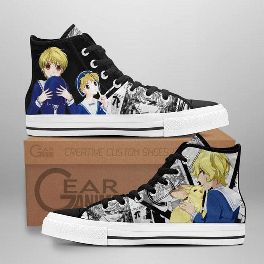 Momiji Sohma High Top Shoes Custom Manga Anime Fruits Basket Sneakers - 1 - GearAnime