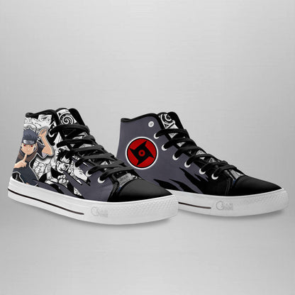 Shisui Uchiha High-Top Shoes Anime Custom