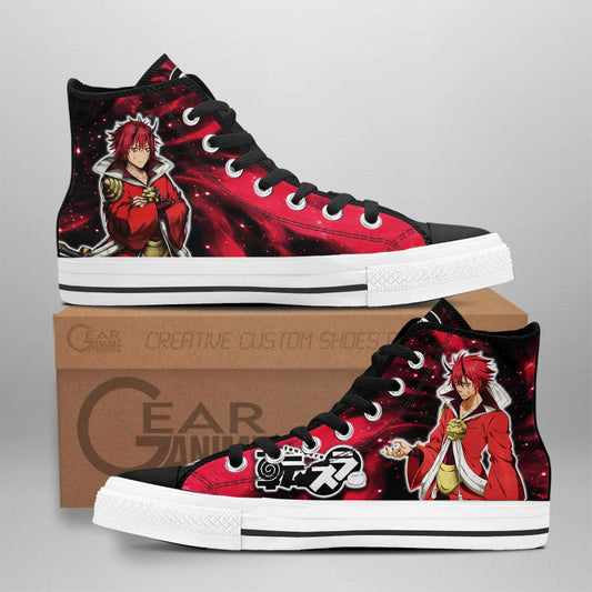 Benimaru High-Top Shoes Anime Custom