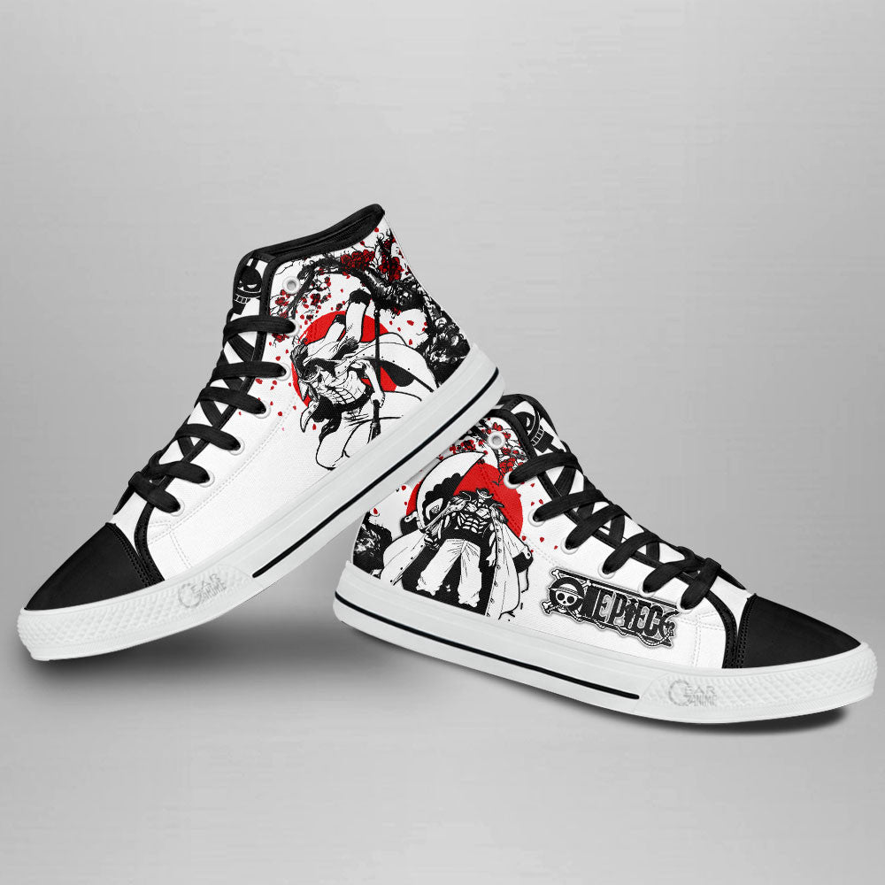 Edward Newgate High-Top Shoes Anime Custom