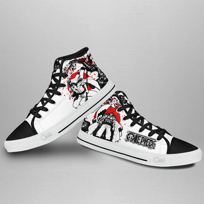 Edward Newgate High-Top Shoes Anime Custom