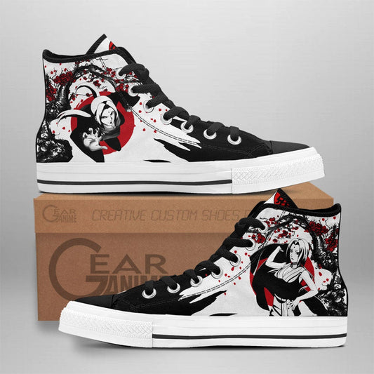 Tsunade High Top Shoes Custom NRT Anime Sneakers Japan Style - 1 - GearAnime