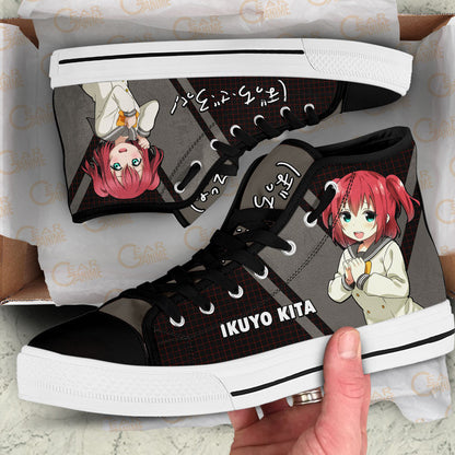 Bocchi the Rock Ikuyo Kita Anime Custom High Top Shoes NTT2712 Gear Anime