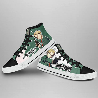 Loid Forger High-Top Shoes Anime Custom