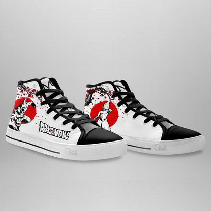 Majin Boo Classic High-Top Sneakers - Custom Anime Design