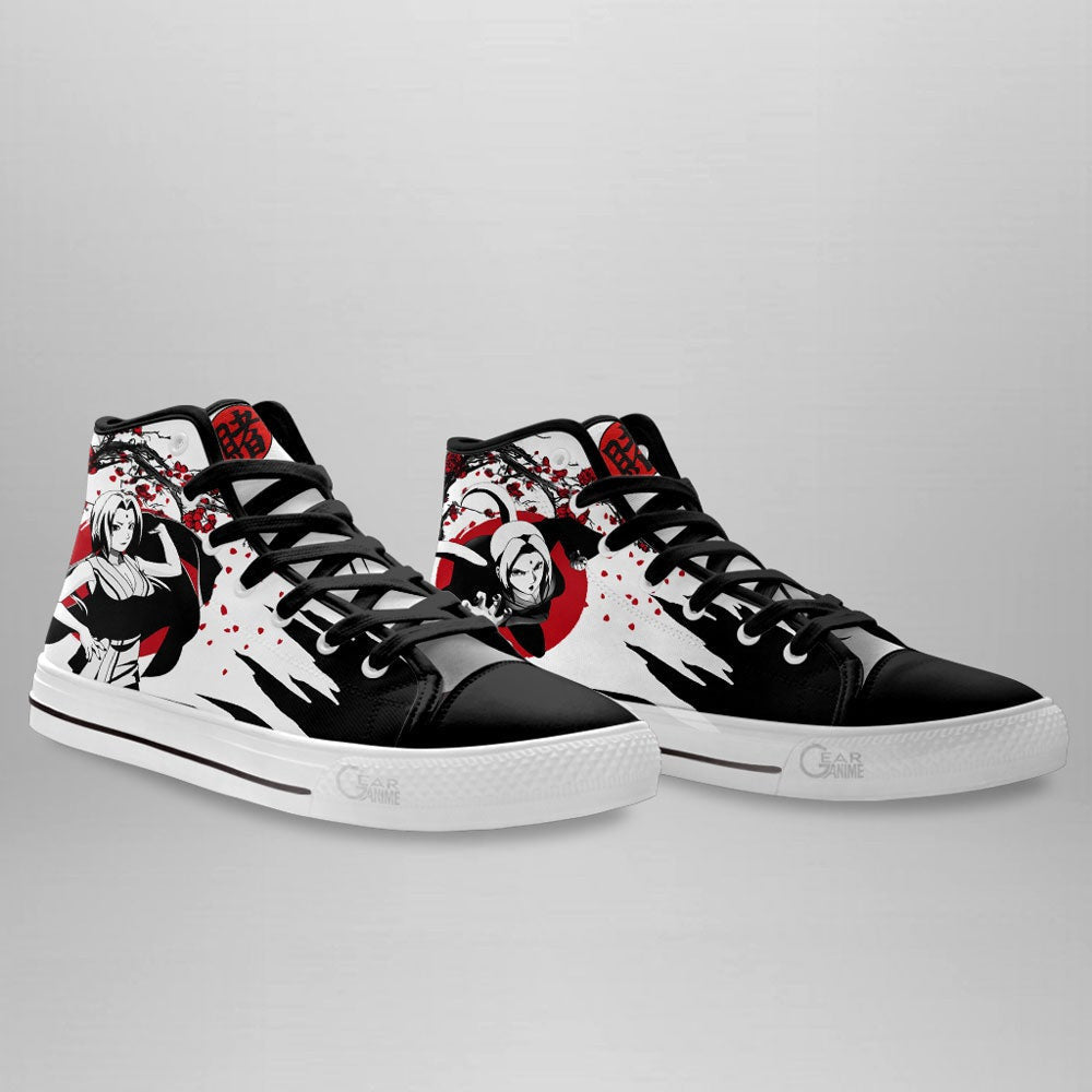 Tsunade High Top Shoes Custom NRT Anime Sneakers Japan Style - 4 - GearAnime