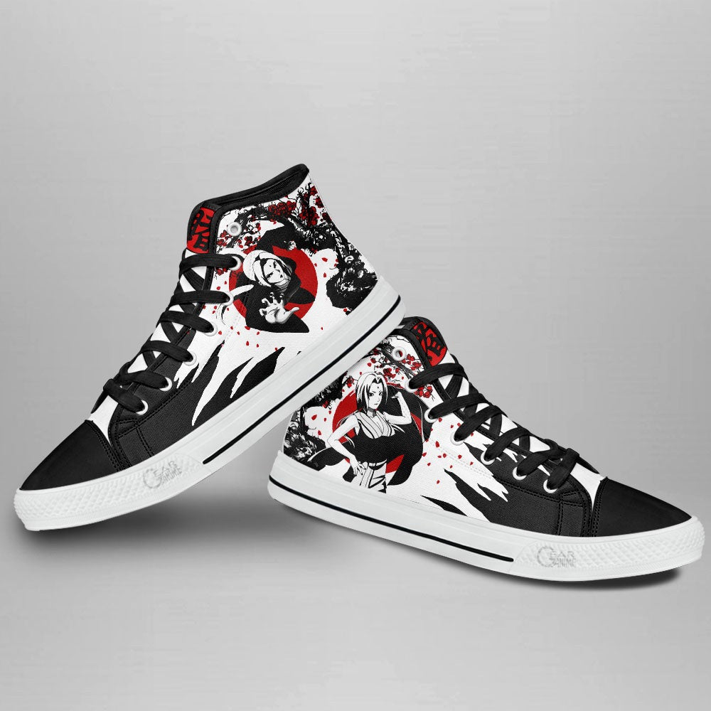 Tsunade High Top Shoes Custom NRT Anime Sneakers Japan Style - 3 - GearAnime