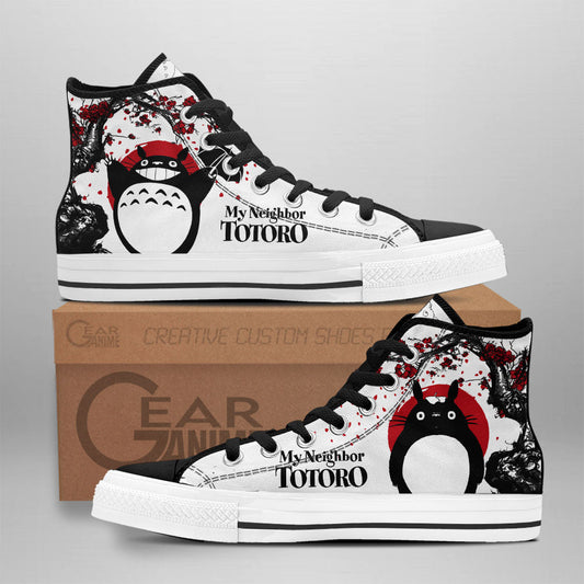 My Neighbor Totoro Anime Custom High Top Shoes Japan Style NTT0601 Gear Anime