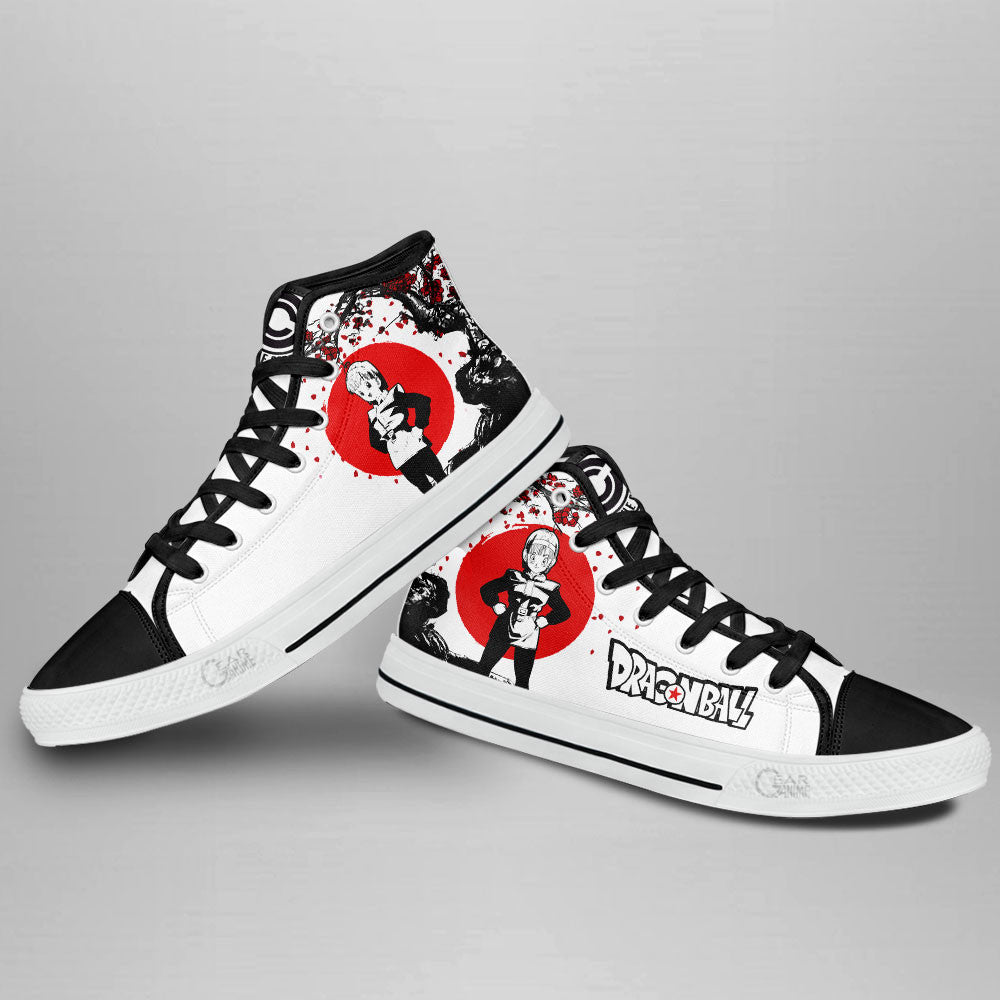 Bulma High-Top Shoes Anime Custom