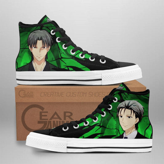Fruit Basket Hatori Souma High Top Shoes Custom Anime Sneakers - 1 - GearAnime