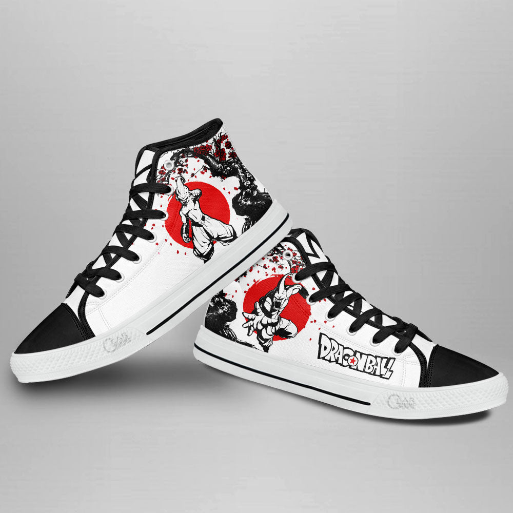 Majin Boo Classic High-Top Sneakers - Custom Anime Design