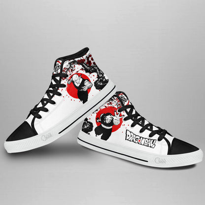 Piccolo Classic High-Top Sneakers - Custom Anime Design